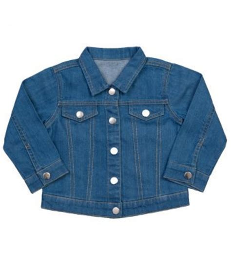 Jacke für Babys Baumwolldenim in Blau 